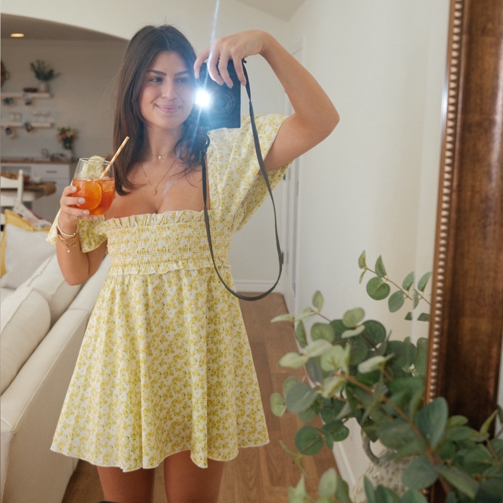 For Love And Lemons Floral Dress